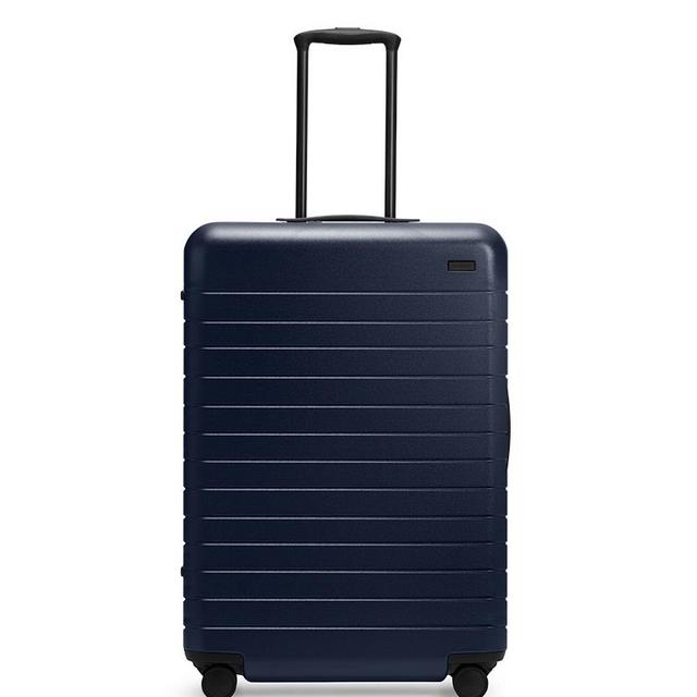 The Away Large Navy Suitcase
