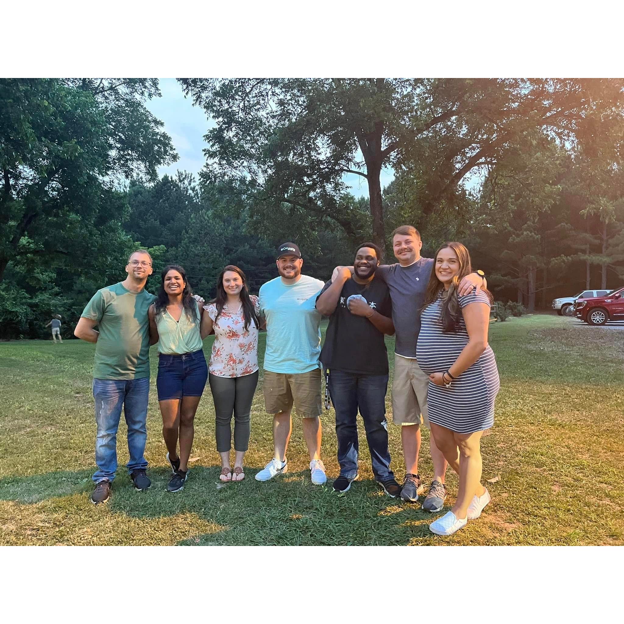 Tyler’s BFFs — partners in crime and good times!