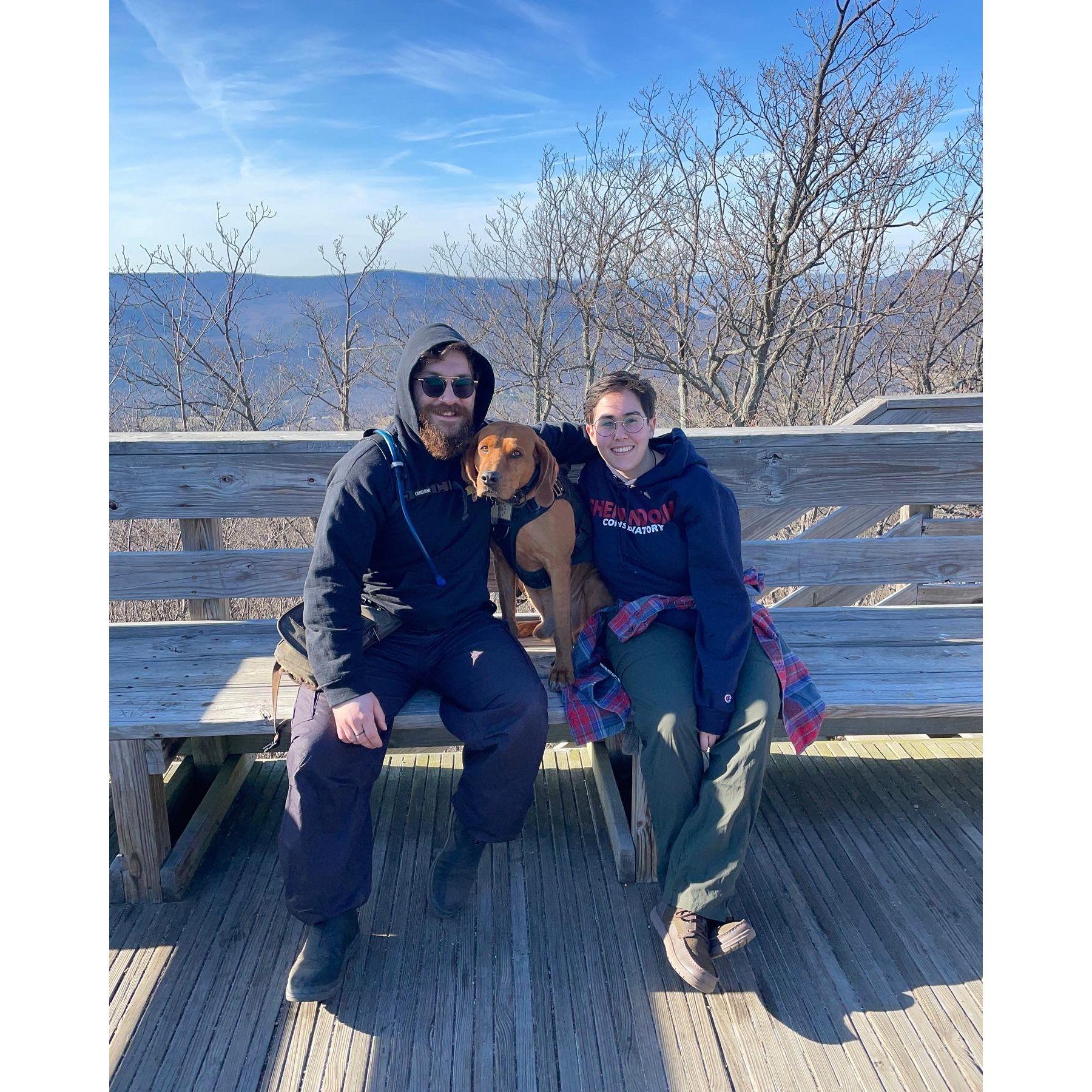 Our first outing together as friends