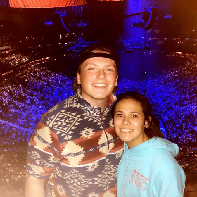 Post Malone concert at the Pepsi Center the night before Covid lockdown