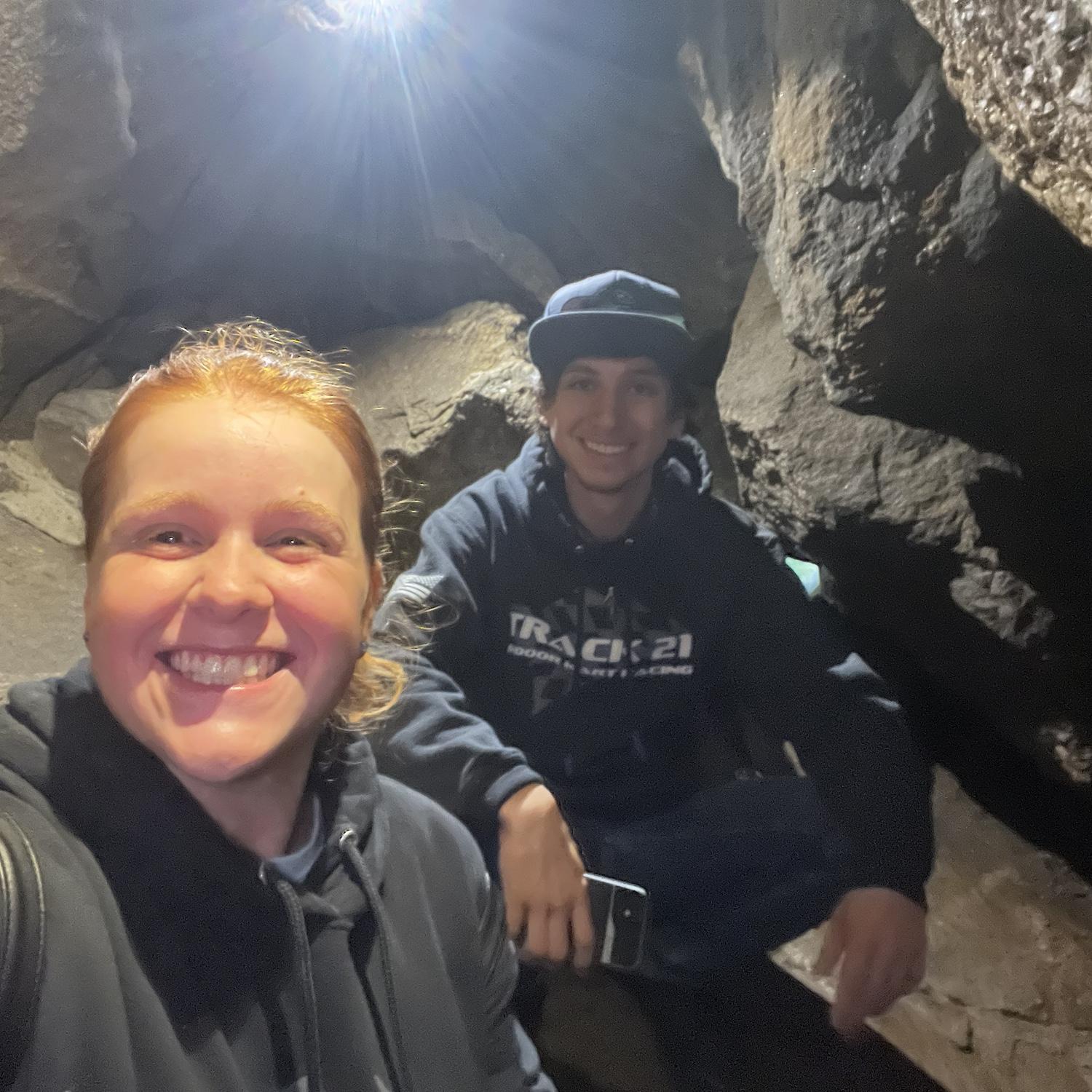 At The Polar Caves