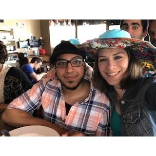 Norfolk Wine Festival with a certain someone photobombing, but it's okay, he's the reason we met each other!