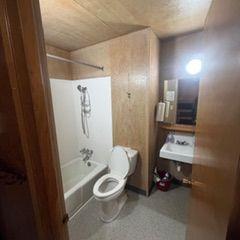 Full bath inside "Upper Health House"
