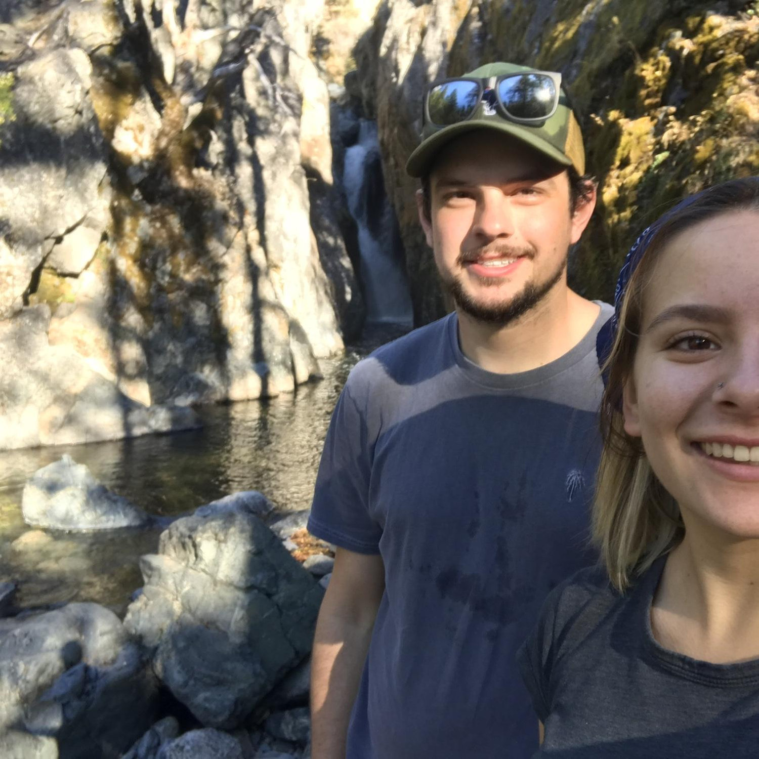 Mariana and Travis’ first camping trip together!