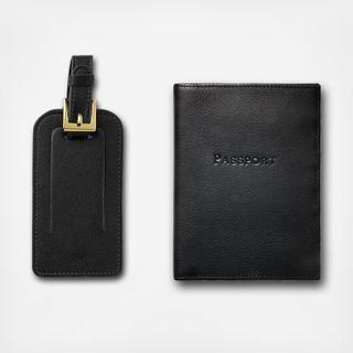 Passport Case & Luggage Tag Set