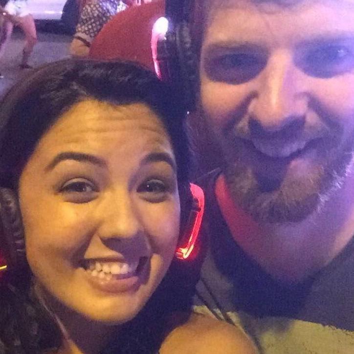 Austin, TX | One of our first dates was to a free silent disco in downtown Austin.