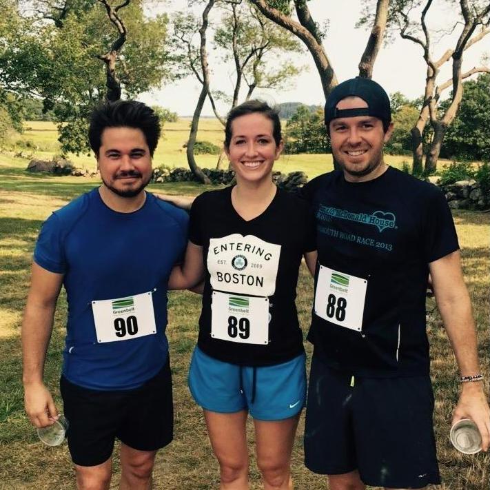 Ignacio told us if he beat us in this race that he got to marry us. Just kidding, we willingly chose him :)