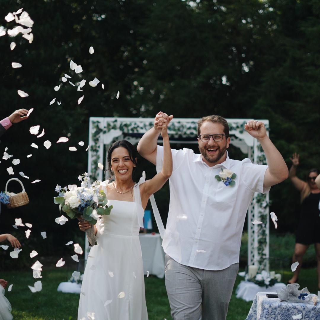 On July 20th, 2024, we officially tied the knot with an intimate wedding with Alex's family.