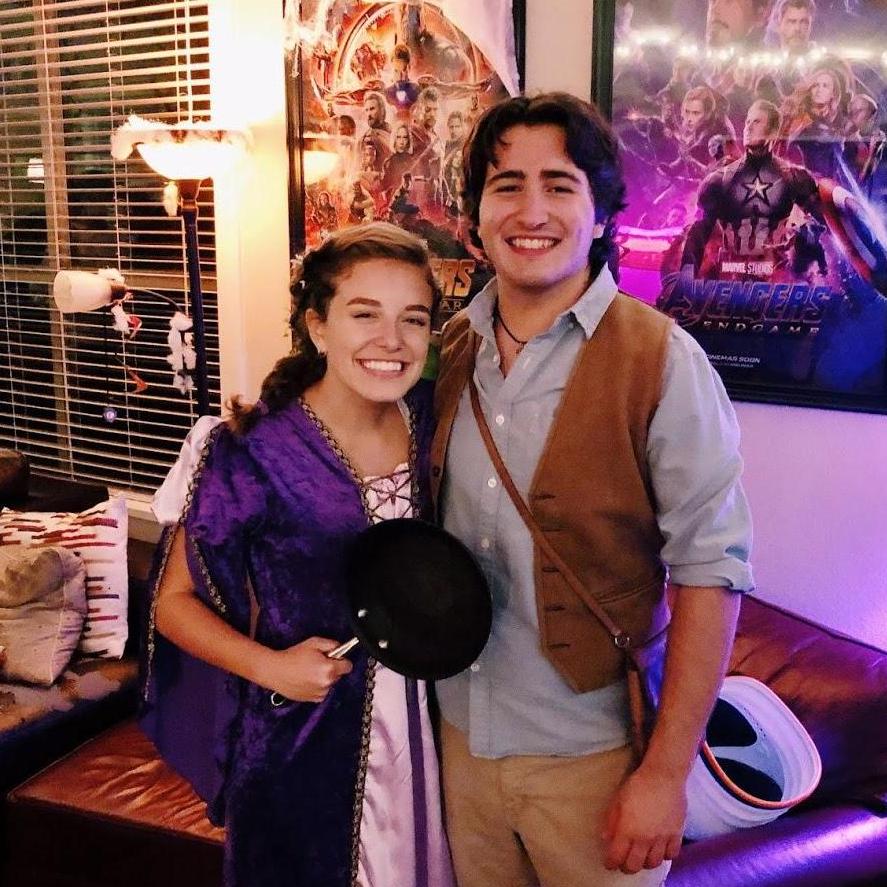 Rapunzel & Flynn Rider for Halloween 2019!