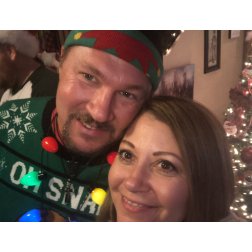 One of many ugly sweater parties... shoulda seen the others (censored...)