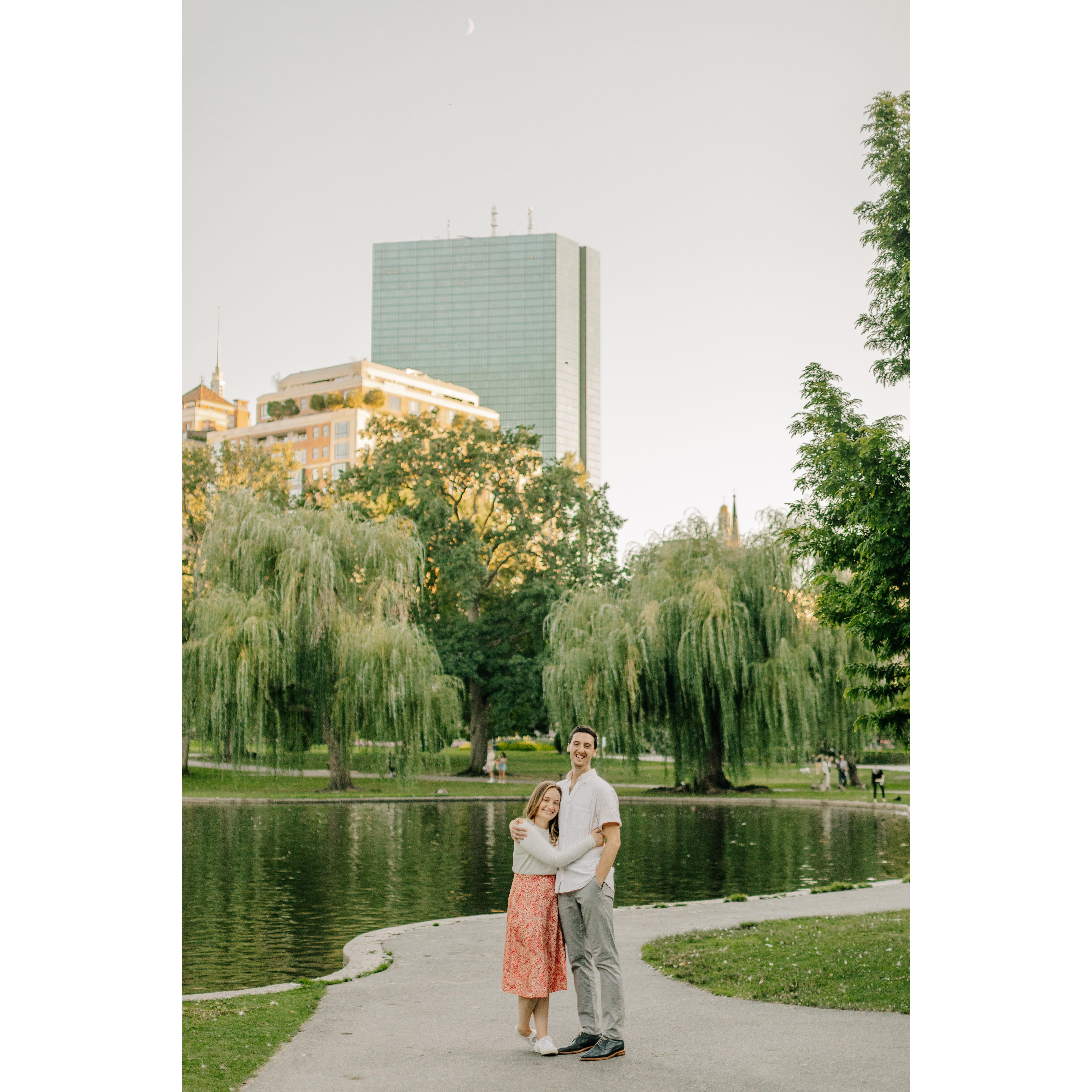 Engagement photos with our very talented photographer, Mikhail Glabets, September 2022