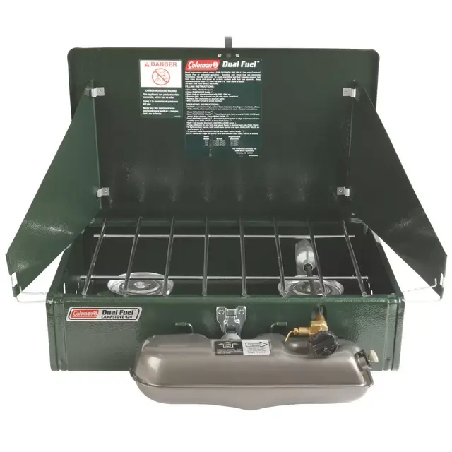 Coleman® Guide Series Dual-Fuel Stove in Green