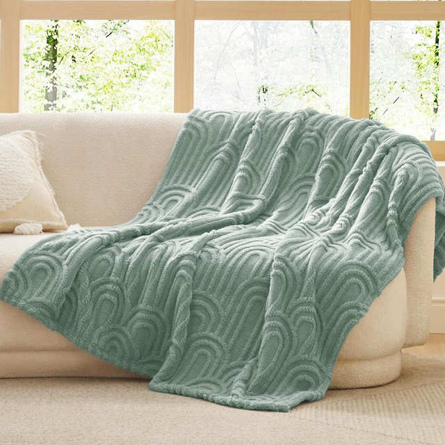 Fleece Throw Blanket King Size