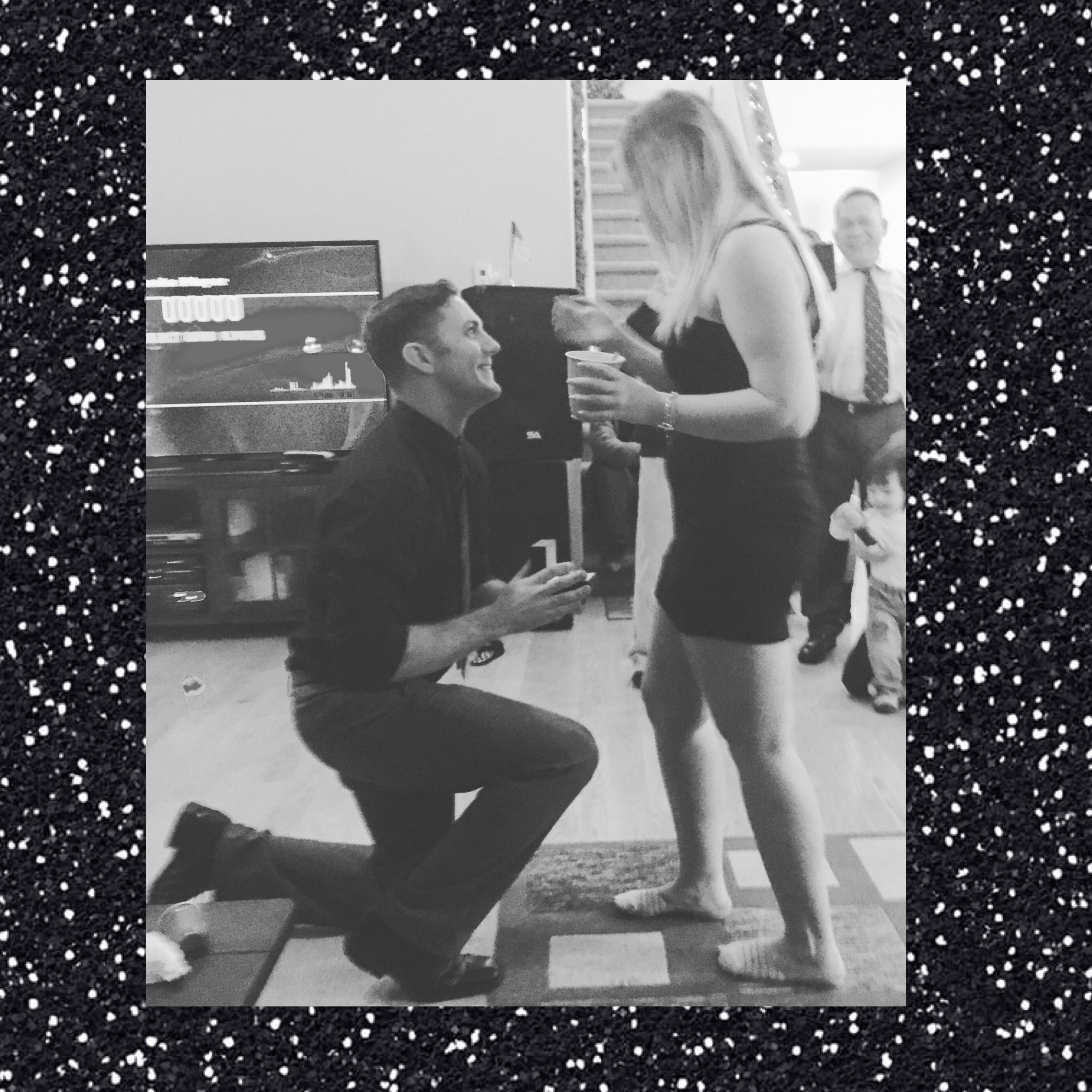 Our engagement! December 17, 2016