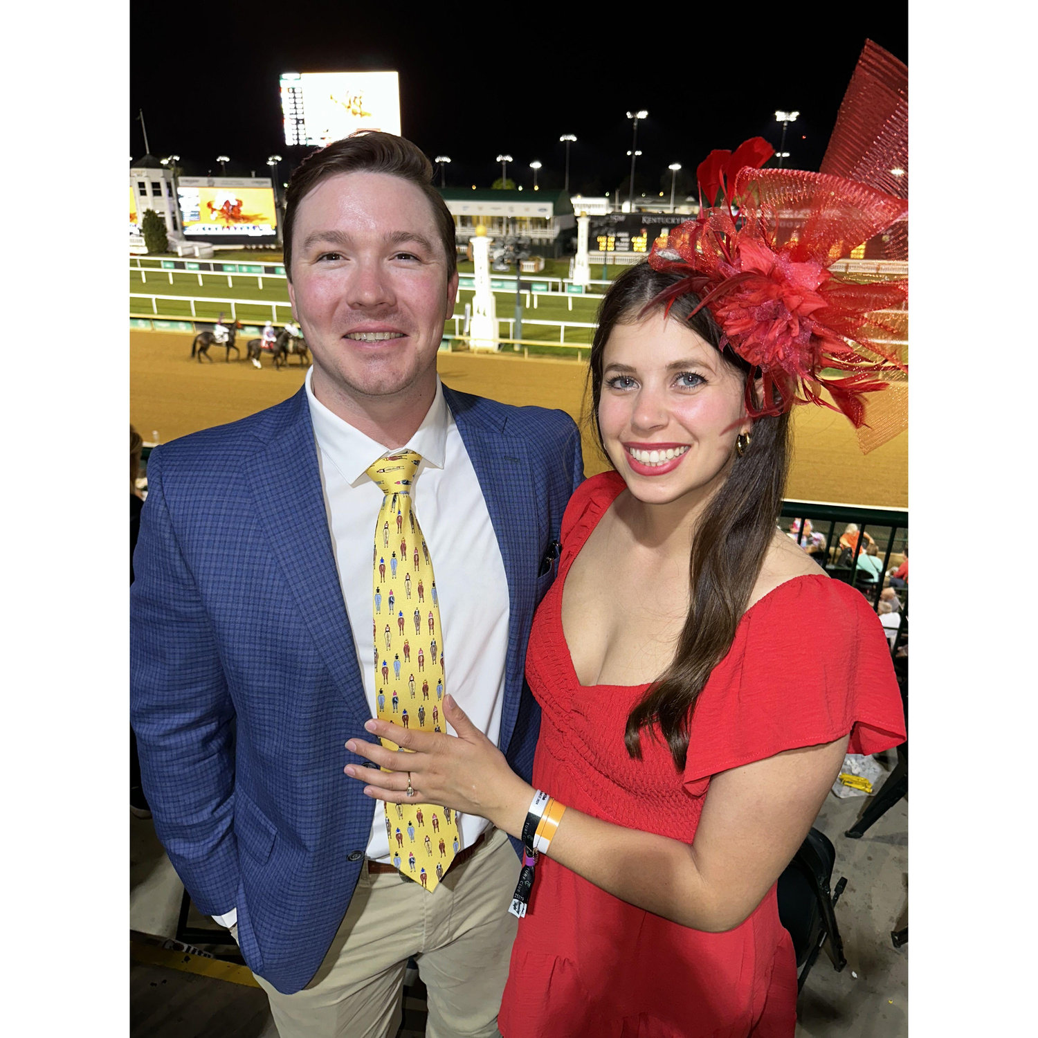 At the Derby in our new home state, Kentucky!