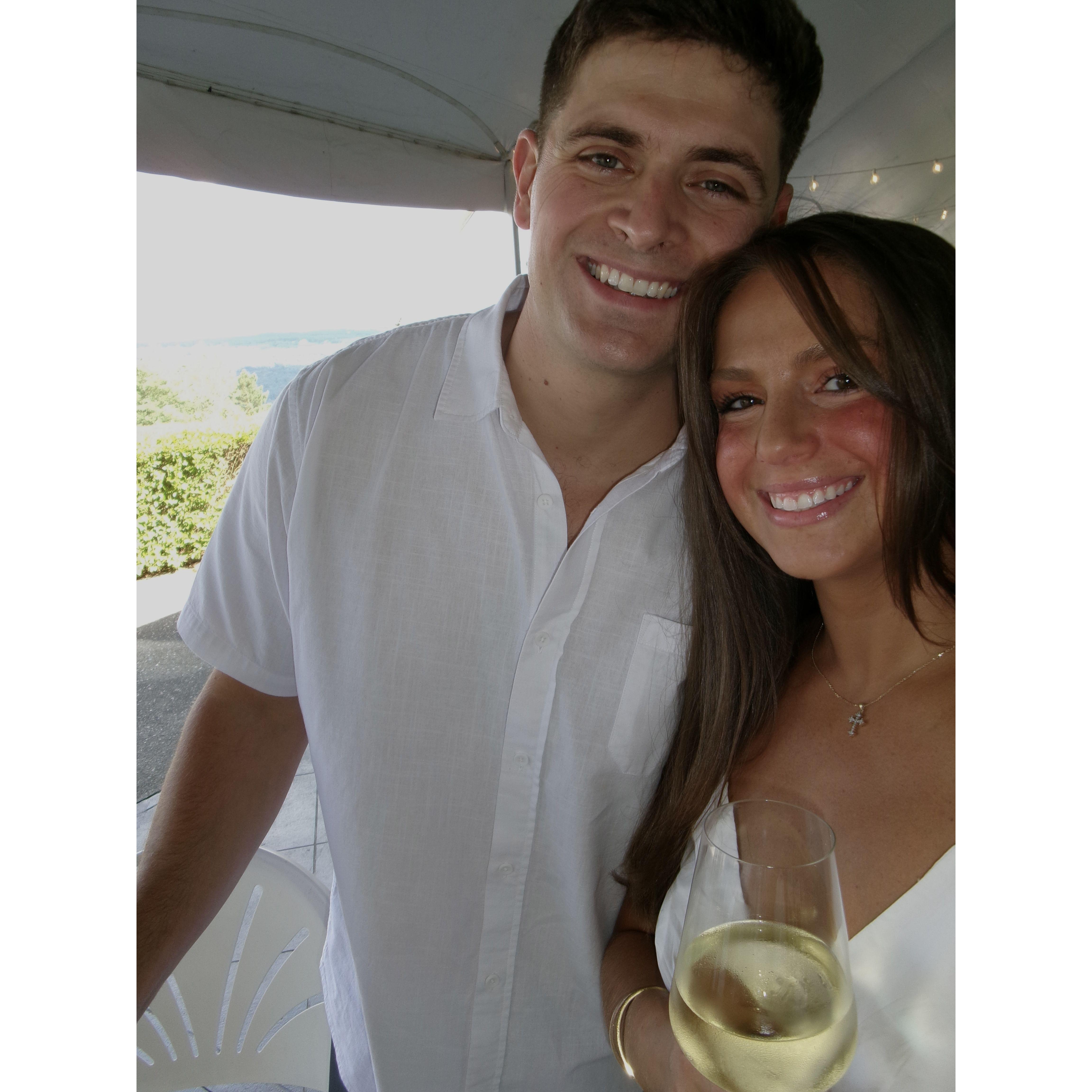 Right before he asked me to be his WIFE!!