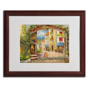 'Capri Isle' by Rio Framed Painting Print