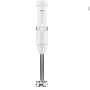 KitchenAid Variable Speed Corded Hand Blender KHBV53, White