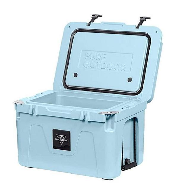 Monoprice Emperor Cooler - 50 Liters - Blue | Securely Sealed, Ideal for The Hottest and Coldest Conditions - Pure Outdoor Collection