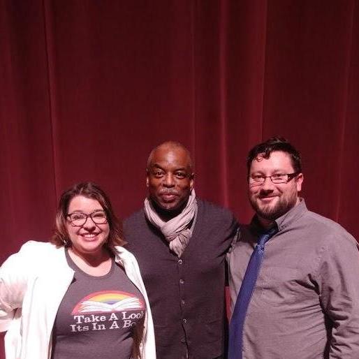 Meeting a childhood hero