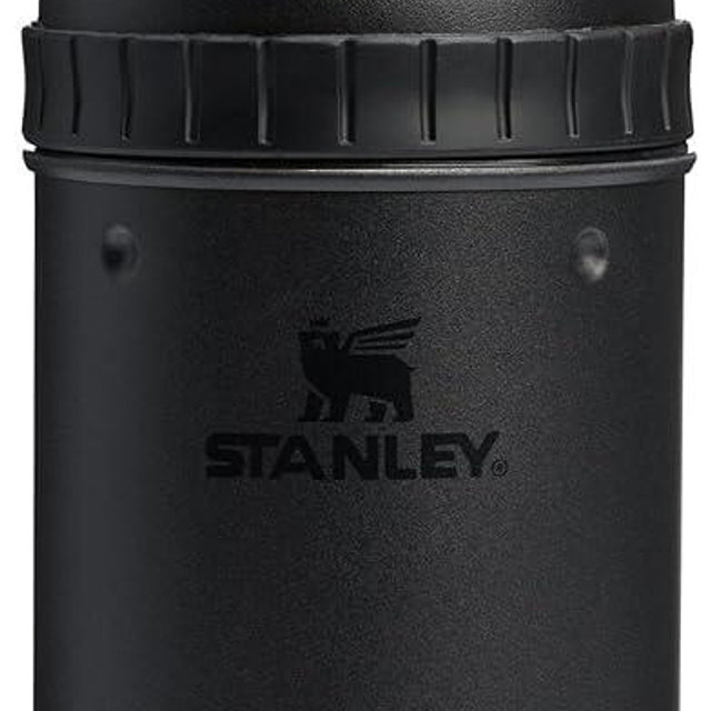 Stanley Happy Hour Cocktail Shaker Set 20 oz | Bartender Kit for Camping and Travel | Cocktail Drink Mixing Set with 2 Cups | Insulated Stainless Steel | BPA-Free | Black 2.0