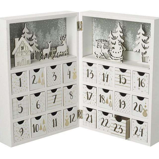 Christmas wooden advent calendar