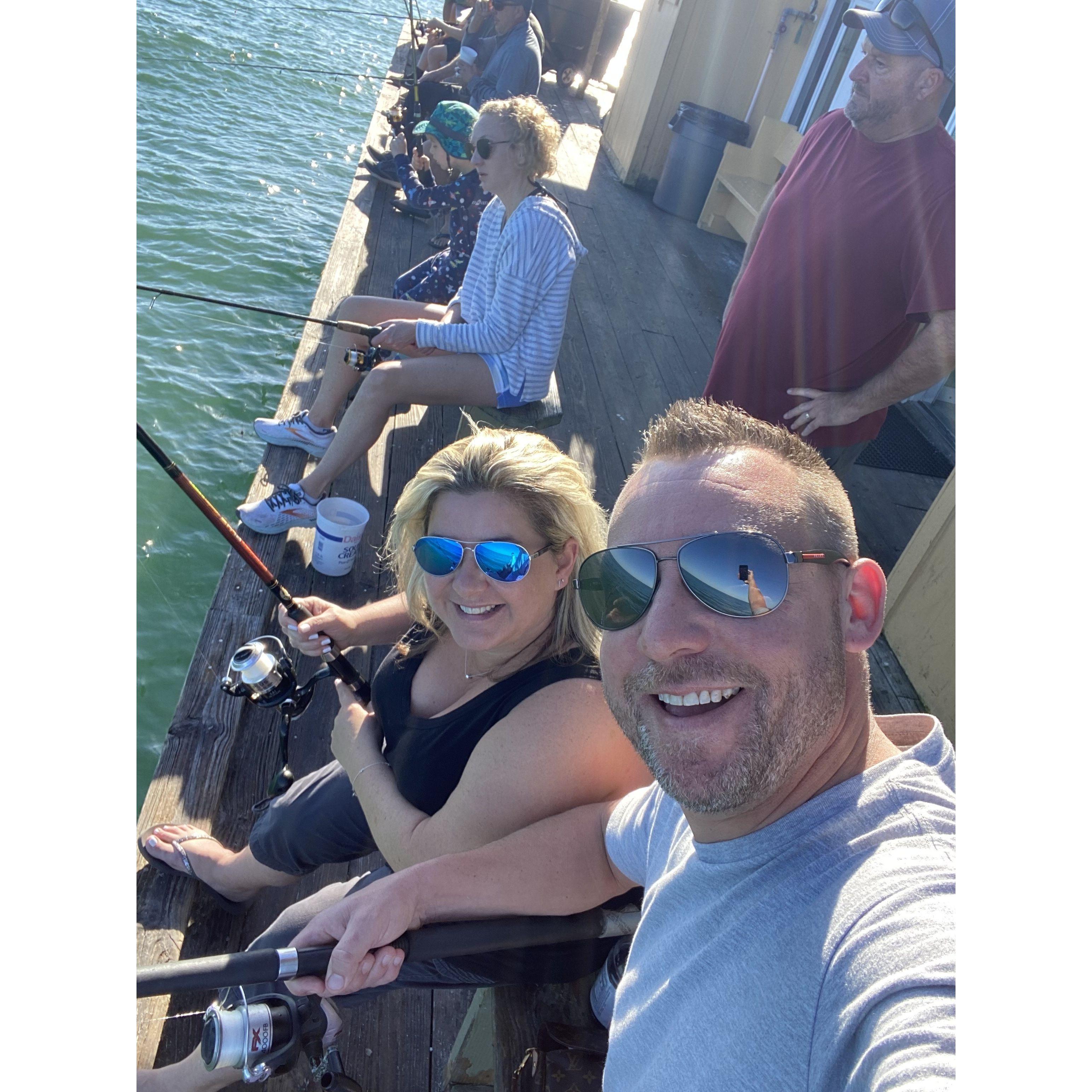 Our first fishing trip