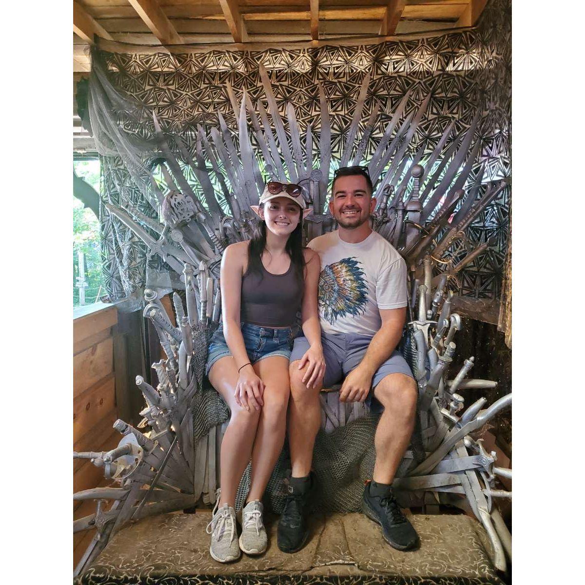 The throne of swords.