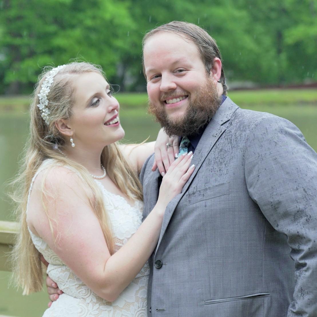 A favorite photo from our Covid wedding