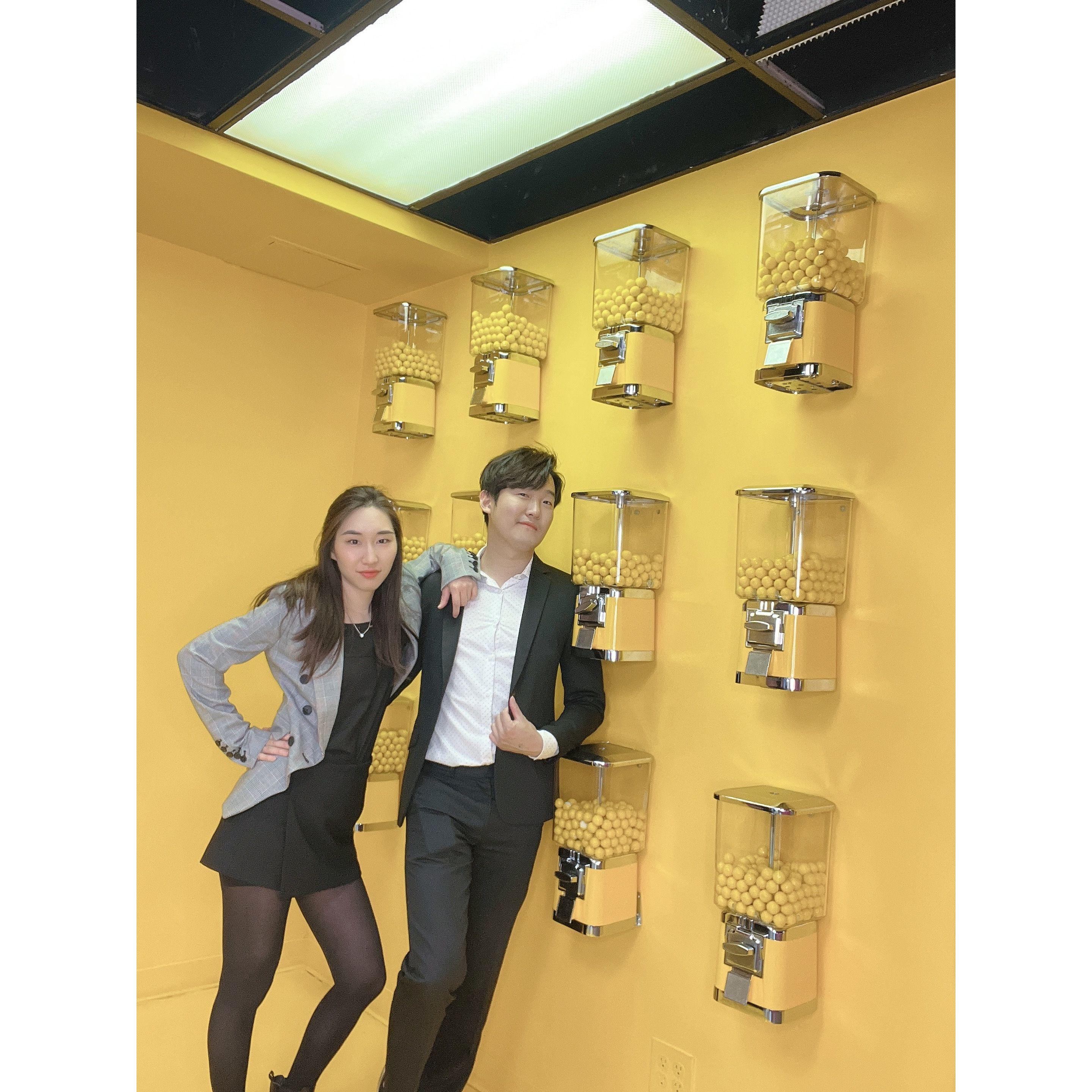 Sometimes we are playful.