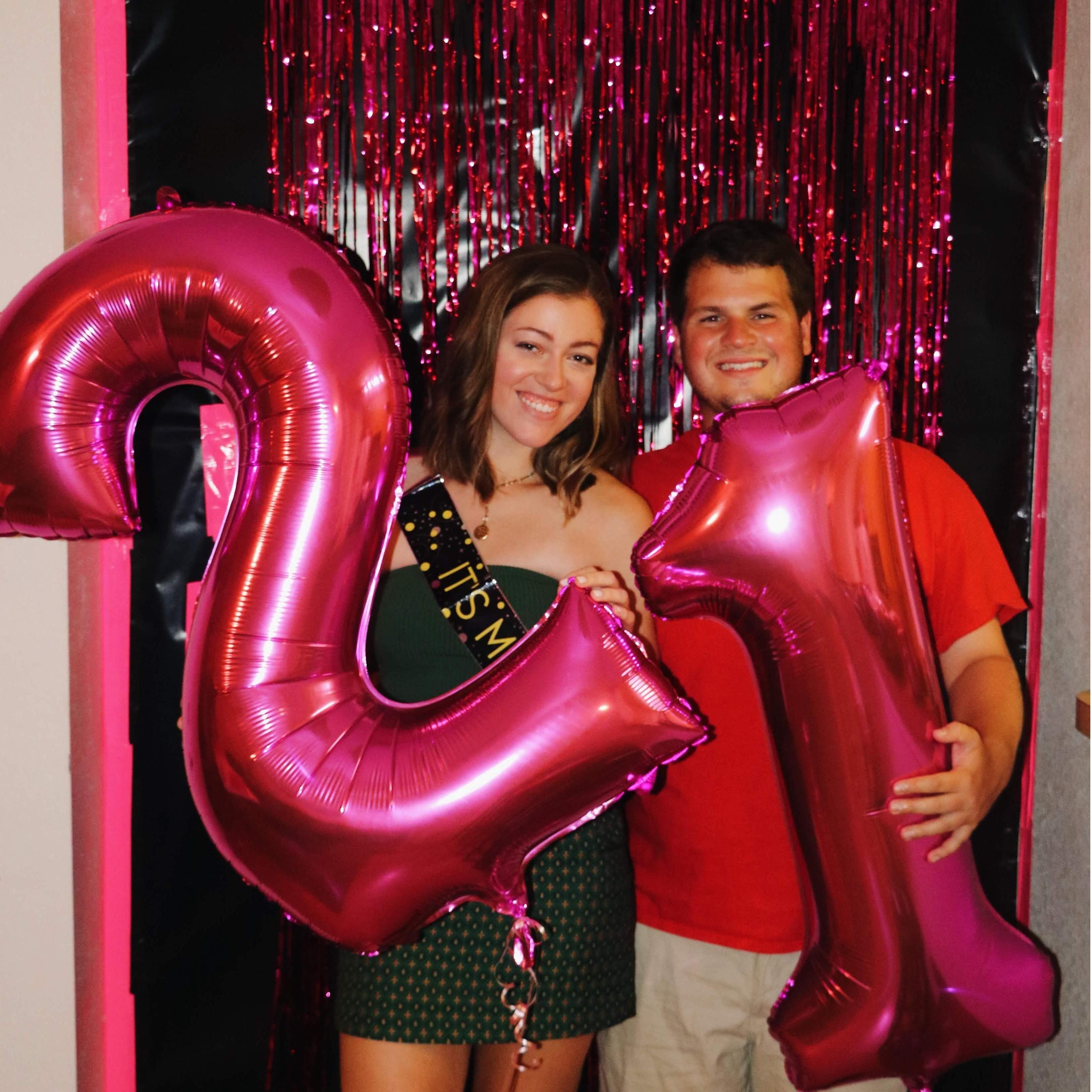 Jessica's 21st birthday