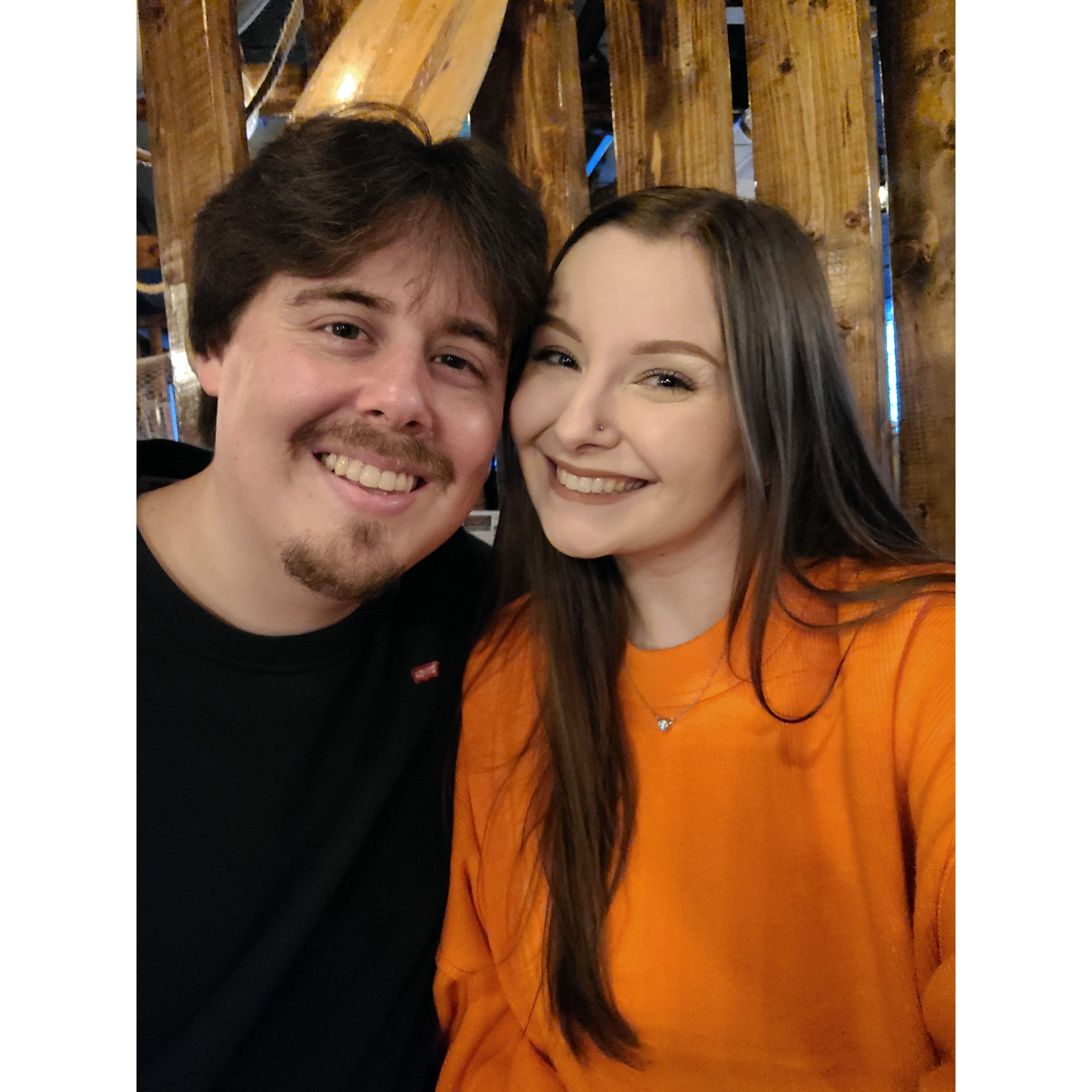 Nothing says 'I love you' like a delicious seafood boil for our anniversary!