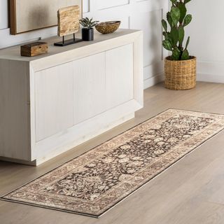 Cerise Faded SplashGuard Area Runner