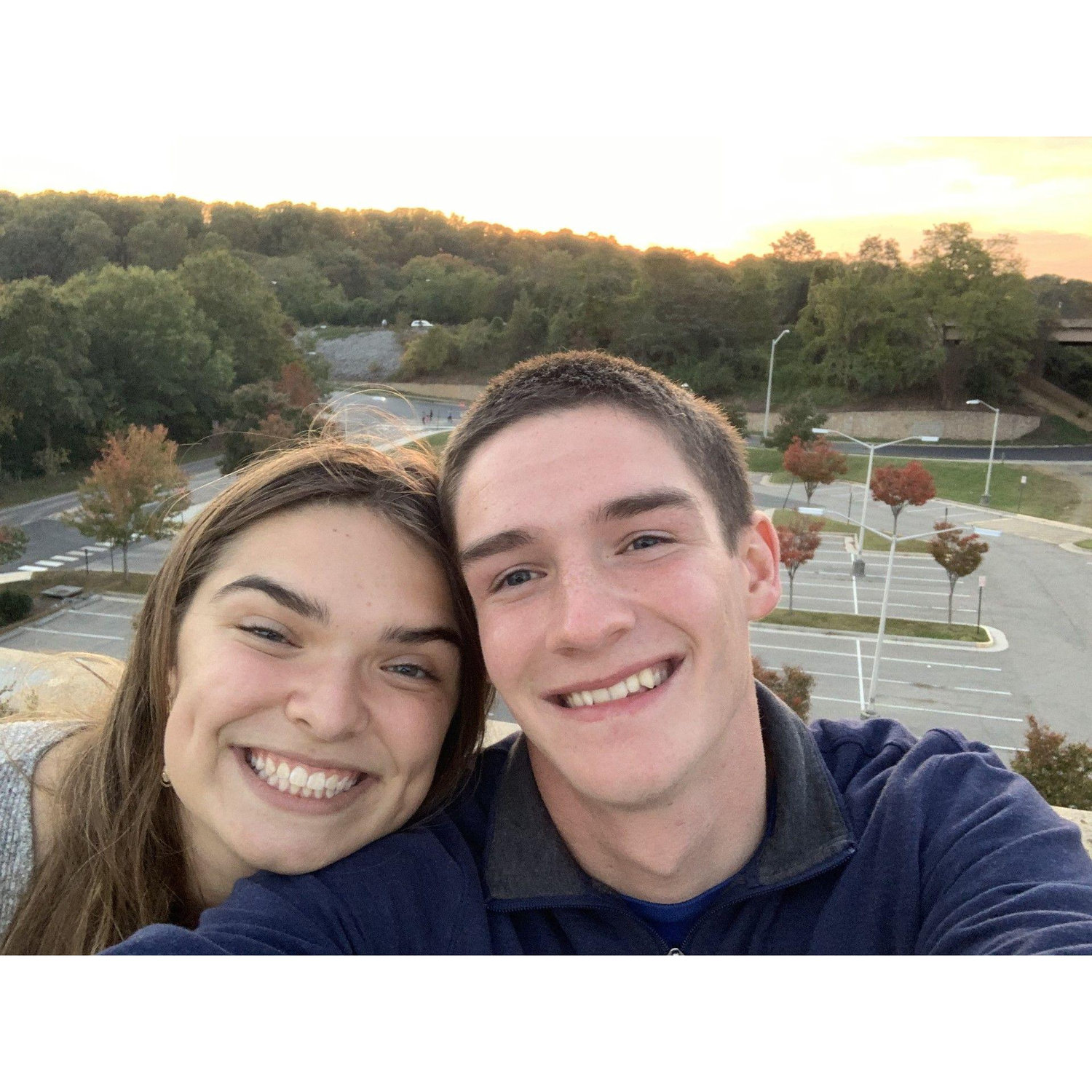 The first time we said I love you and our first kiss :)