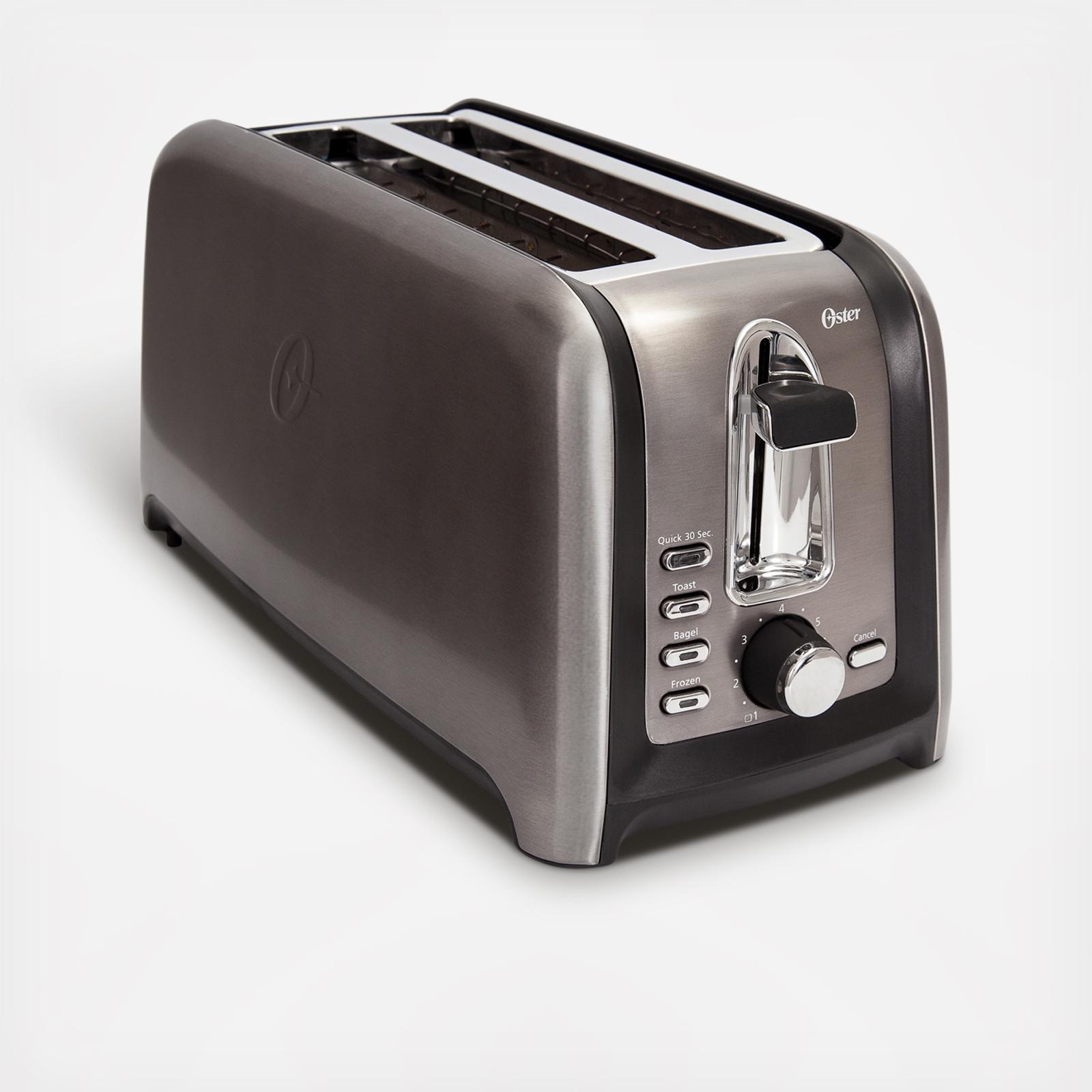 4 slice long slot toaster cover