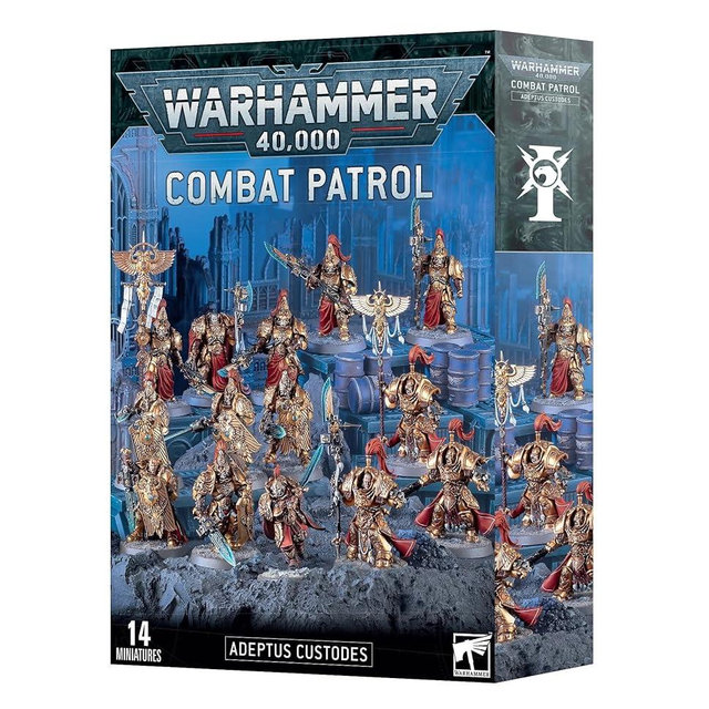 Warhammer Games Workshop 40,000 - Combat Patrol: Adeptus Custodes (2024 Edition)