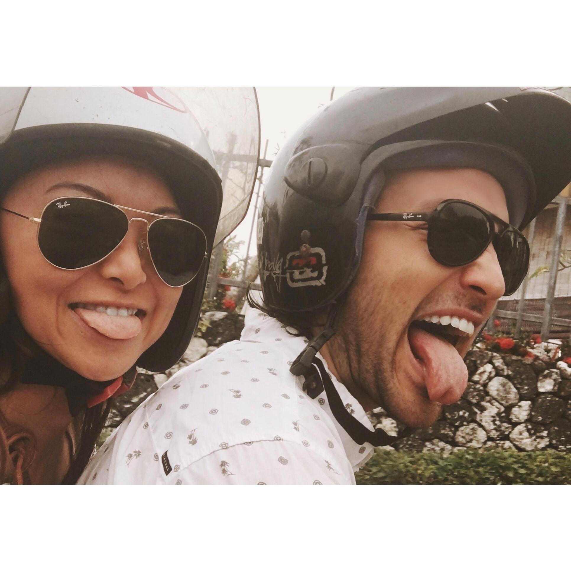 Scooter rides in Bali