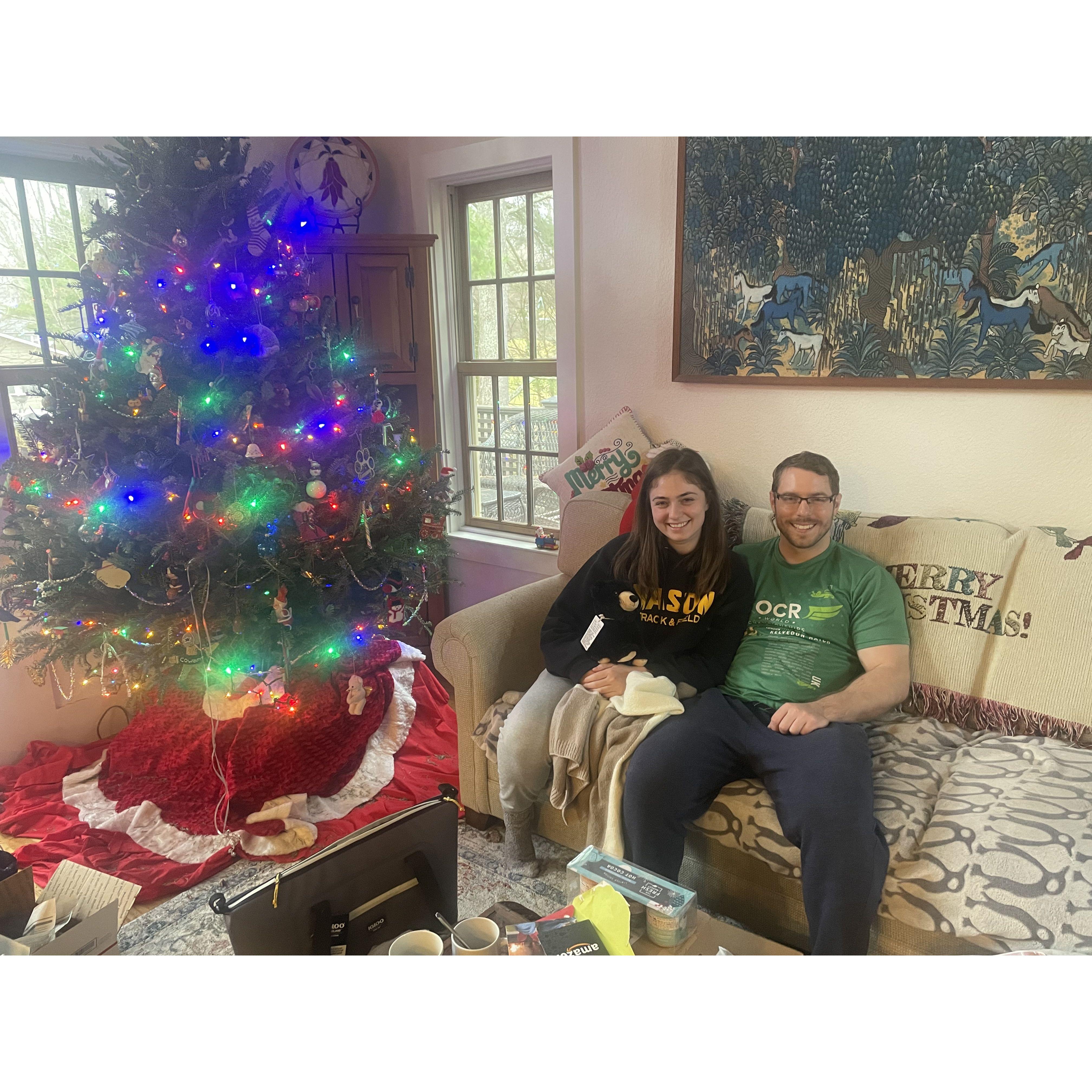 December 2023 - our first Christmas spent together