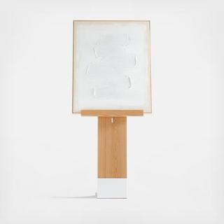 Adjustable White Oak Display Easel