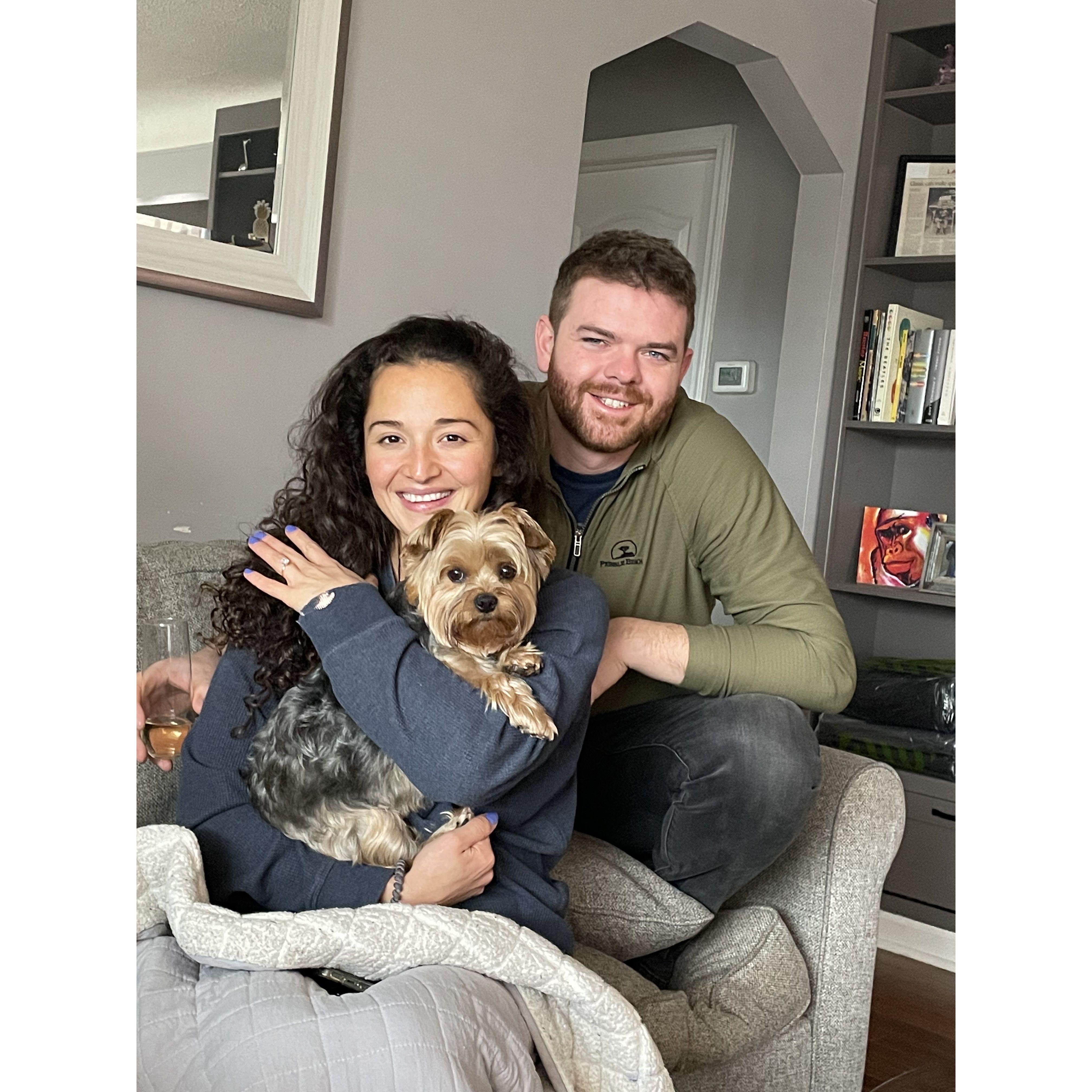 The morning after Tommy pops the question!