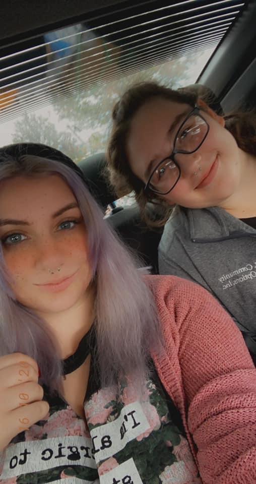 Kayla and Micaela (bridesmaid)