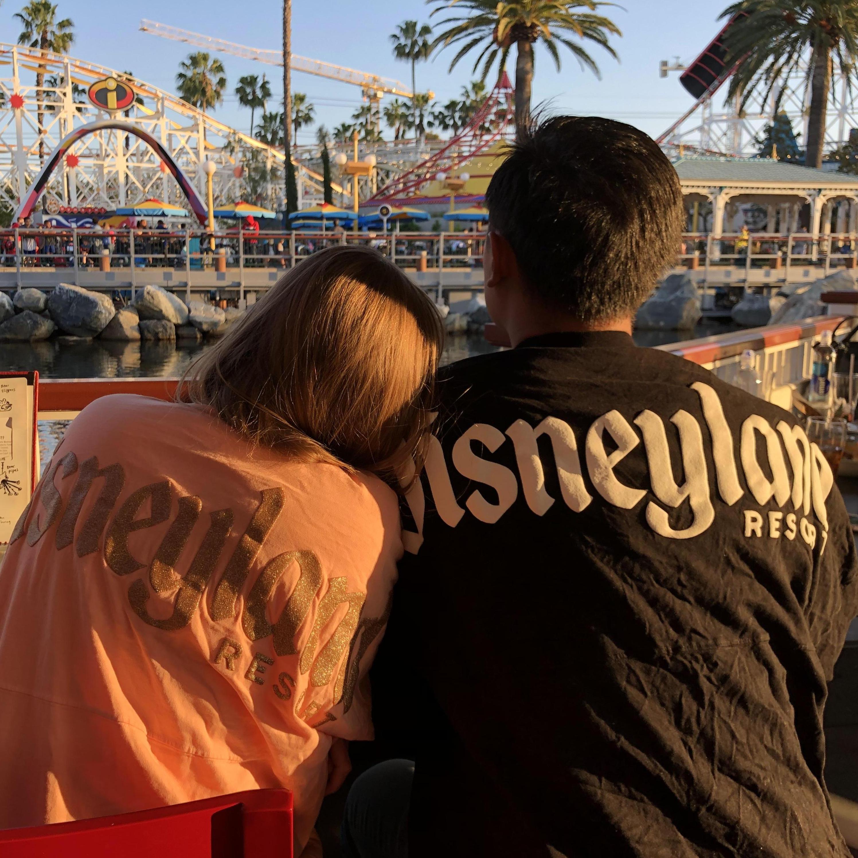 First trip to Disneyland together!
