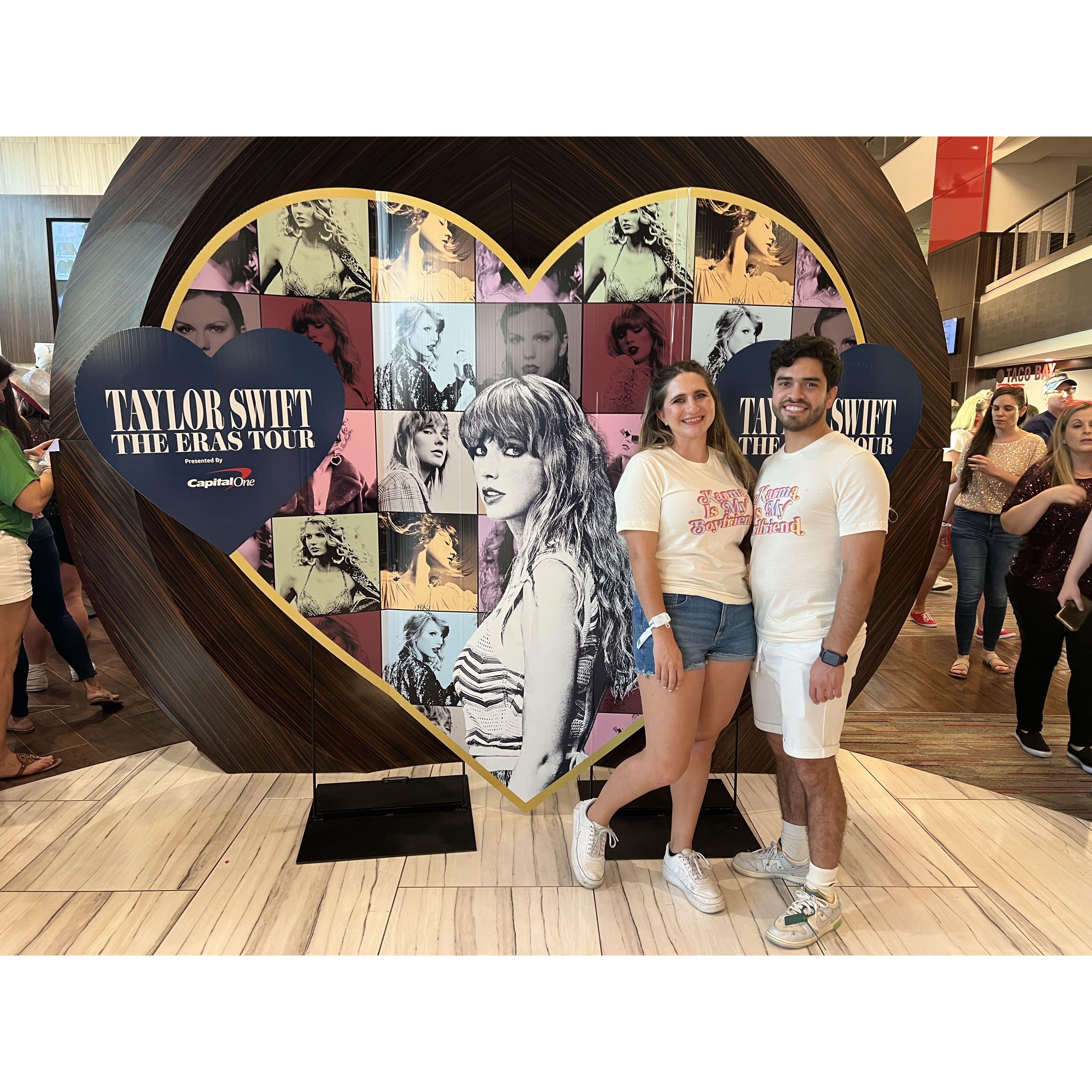 At Taylor Swift concert!