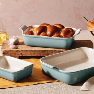 Baking Dish Set in Sea Salt