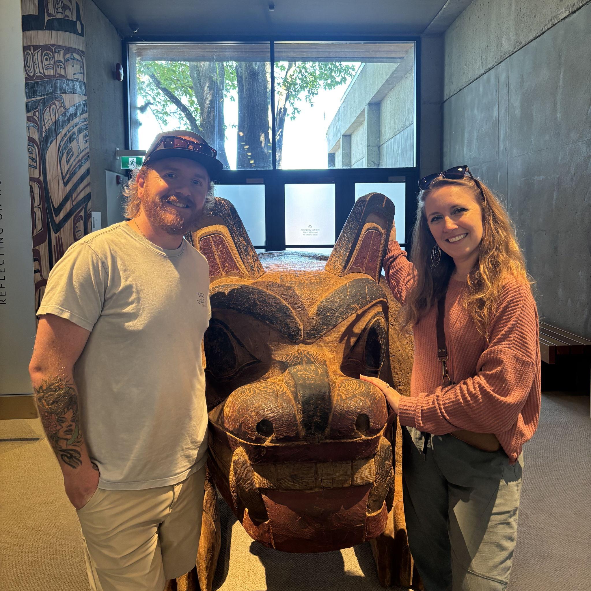 The Museum of Anthropology at UBC - I'm a sucker for a totem pole