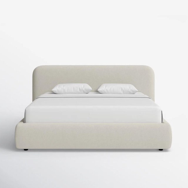 Bella Upholstered Platform Bed - King