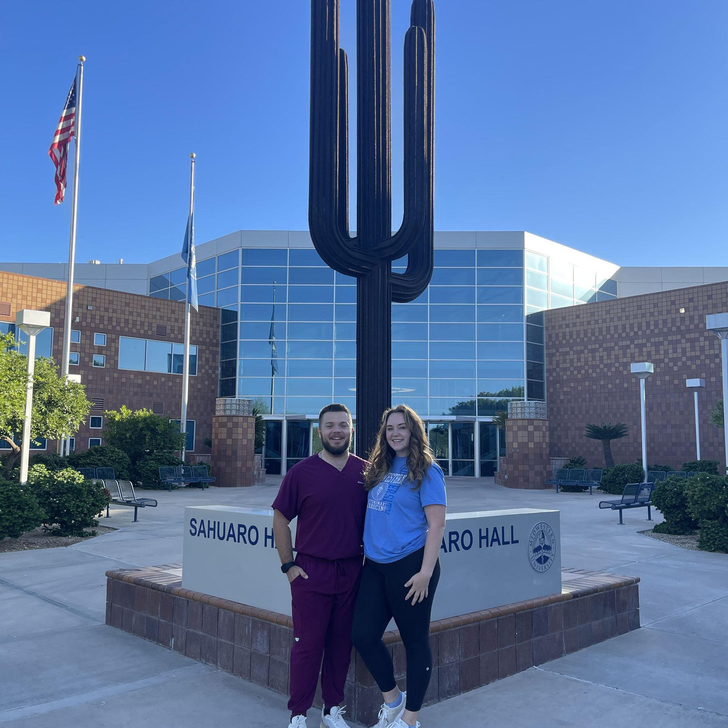 Nicholas’ first day of dental school
