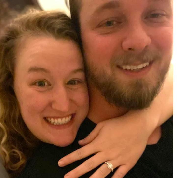 The night Matt asked me to be his wife. It was the easiest yes!