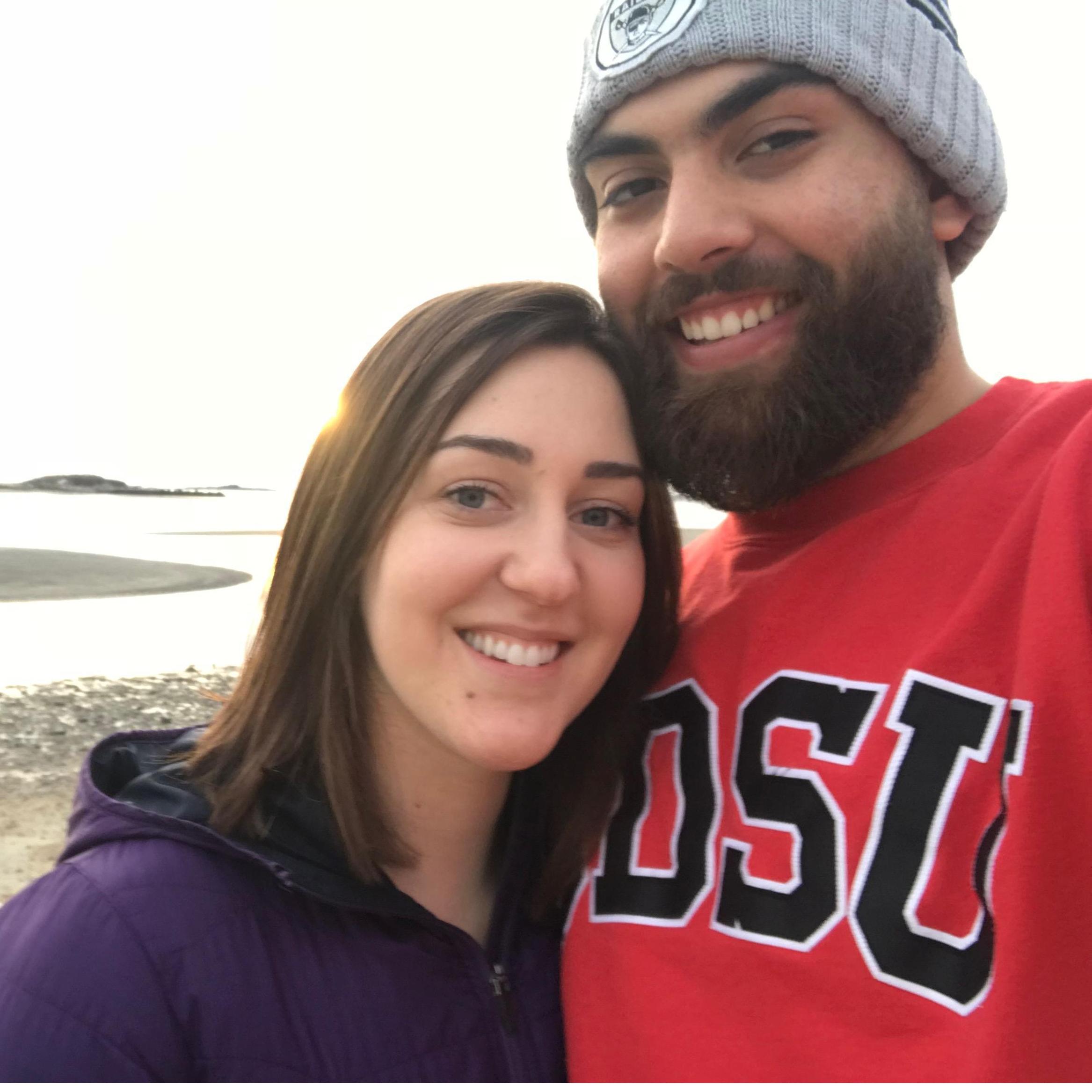 This was taken in NJ about two months after dating <3