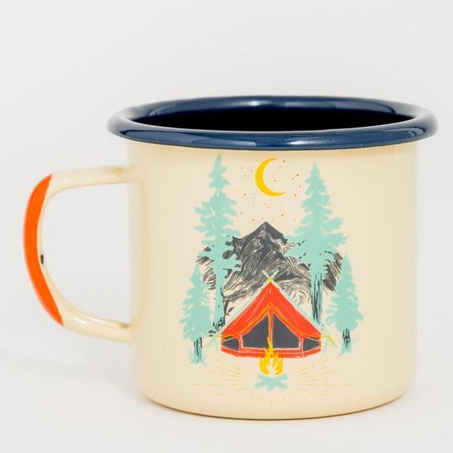 Tent Dreams Enamel 12 oz. Mug